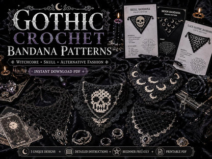 Top 10 Häkel-Bandana Anleitungen – PDF Bundle