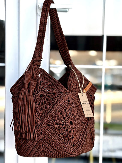 Market Bag PDF-Häkelanleitung – Stilvolle Tasche selbst häkeln