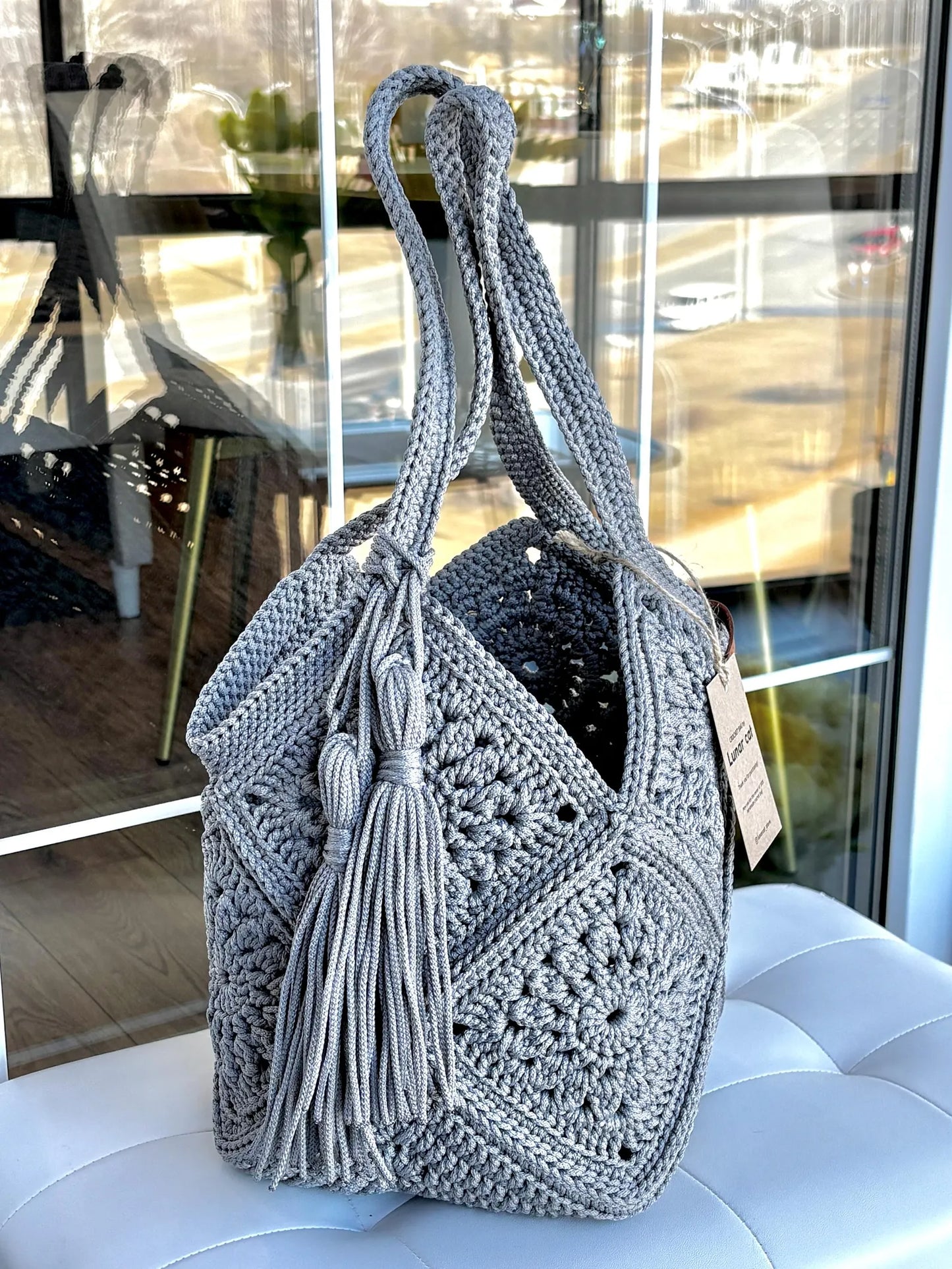 Market Bag PDF-Häkelanleitung – Stilvolle Tasche selbst häkeln