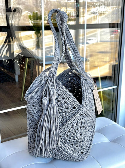 Market Bag PDF-Häkelanleitung – Stilvolle Tasche selbst häkeln