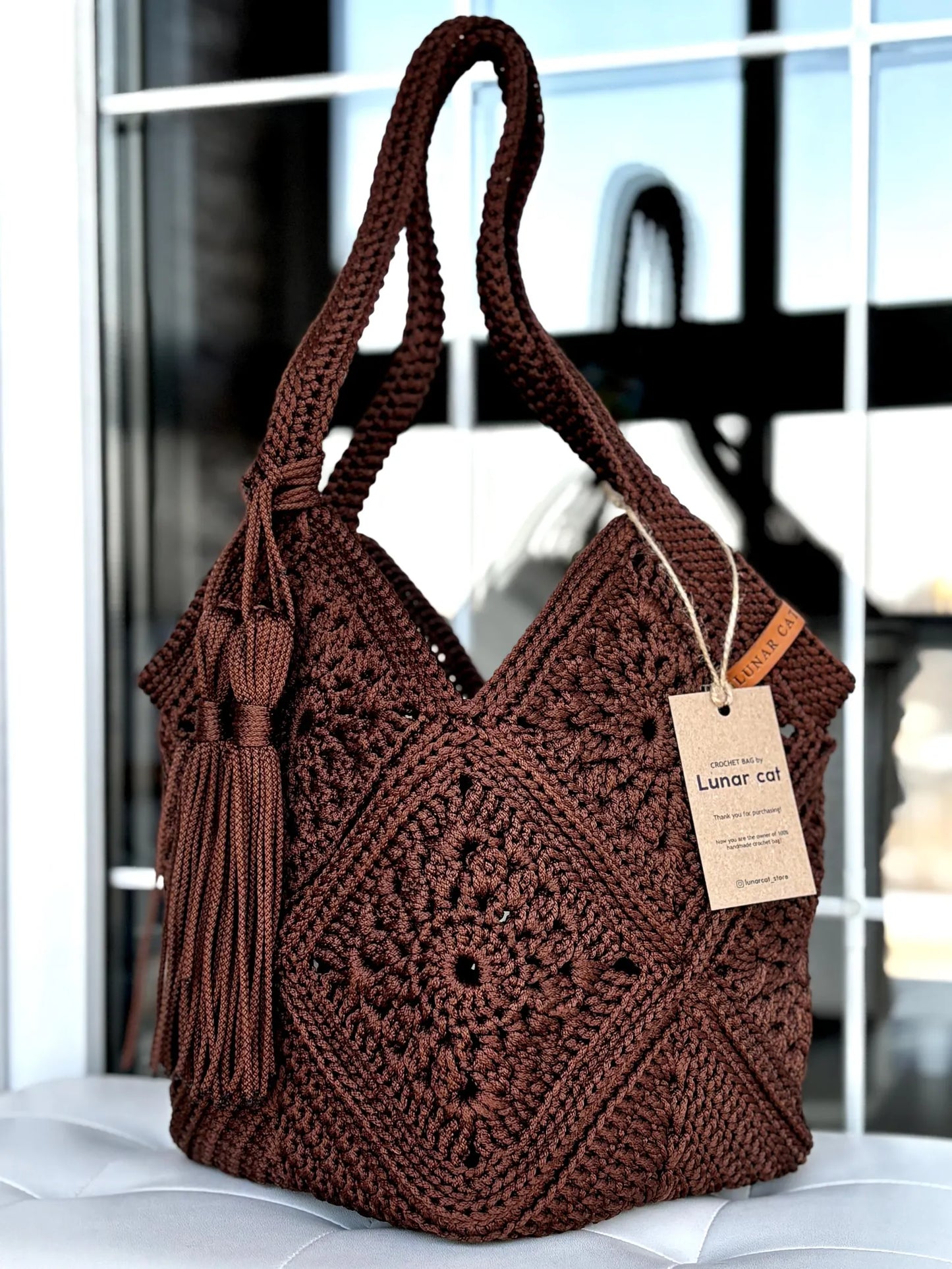 Market Bag PDF-Häkelanleitung – Stilvolle Tasche selbst häkeln