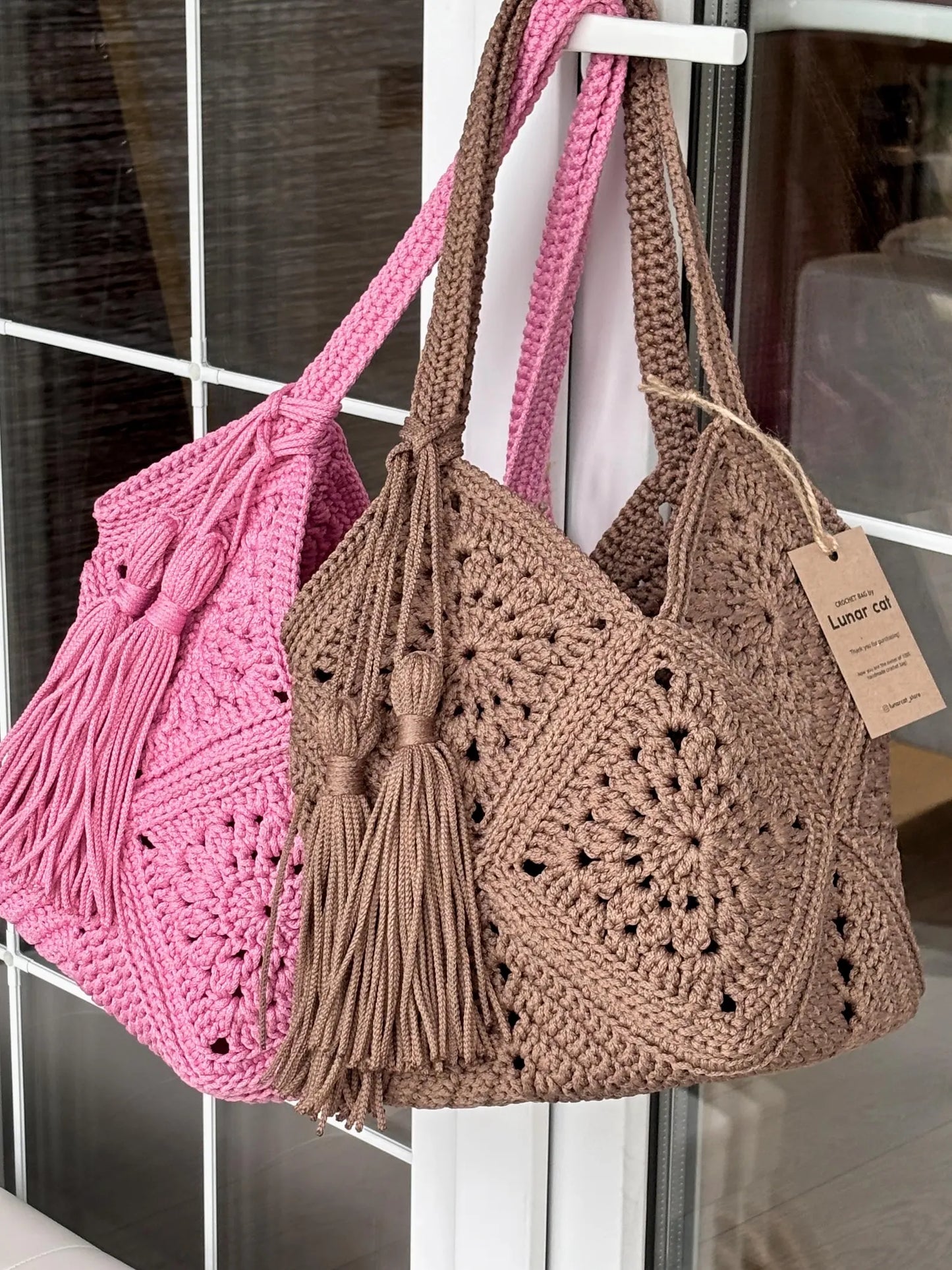 Market Bag PDF-Häkelanleitung – Stilvolle Tasche selbst häkeln