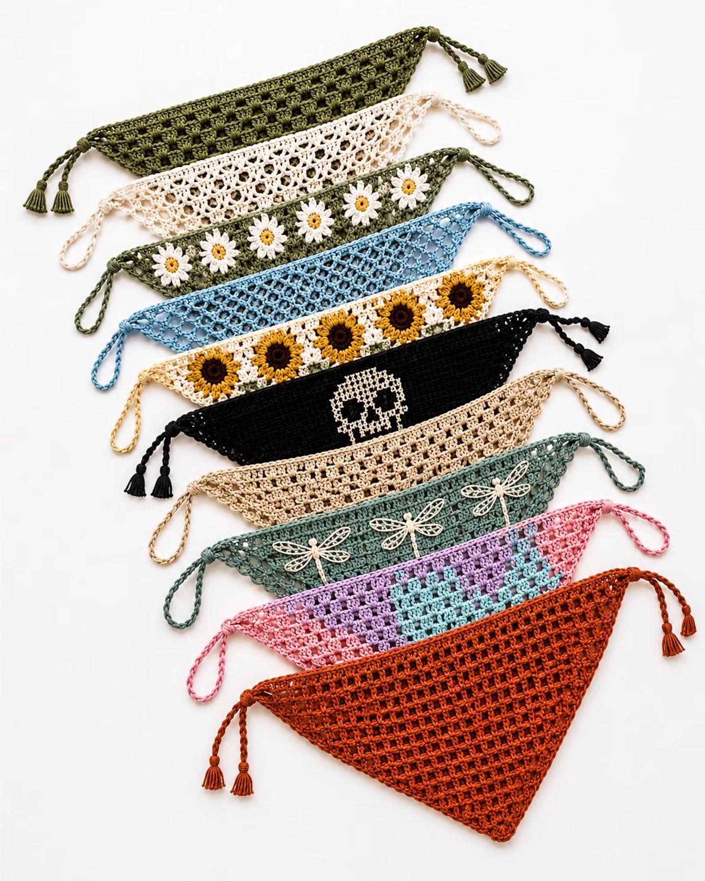 Top 10 Häkel-Bandana Anleitungen – PDF Bundle