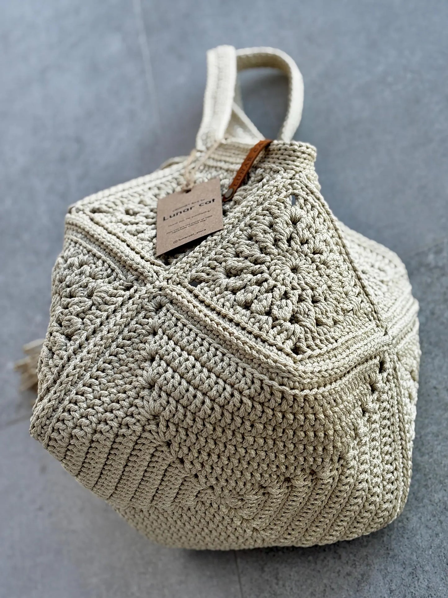 Market Bag PDF-Häkelanleitung – Stilvolle Tasche selbst häkeln