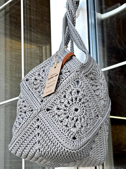 Market Bag PDF-Häkelanleitung – Stilvolle Tasche selbst häkeln