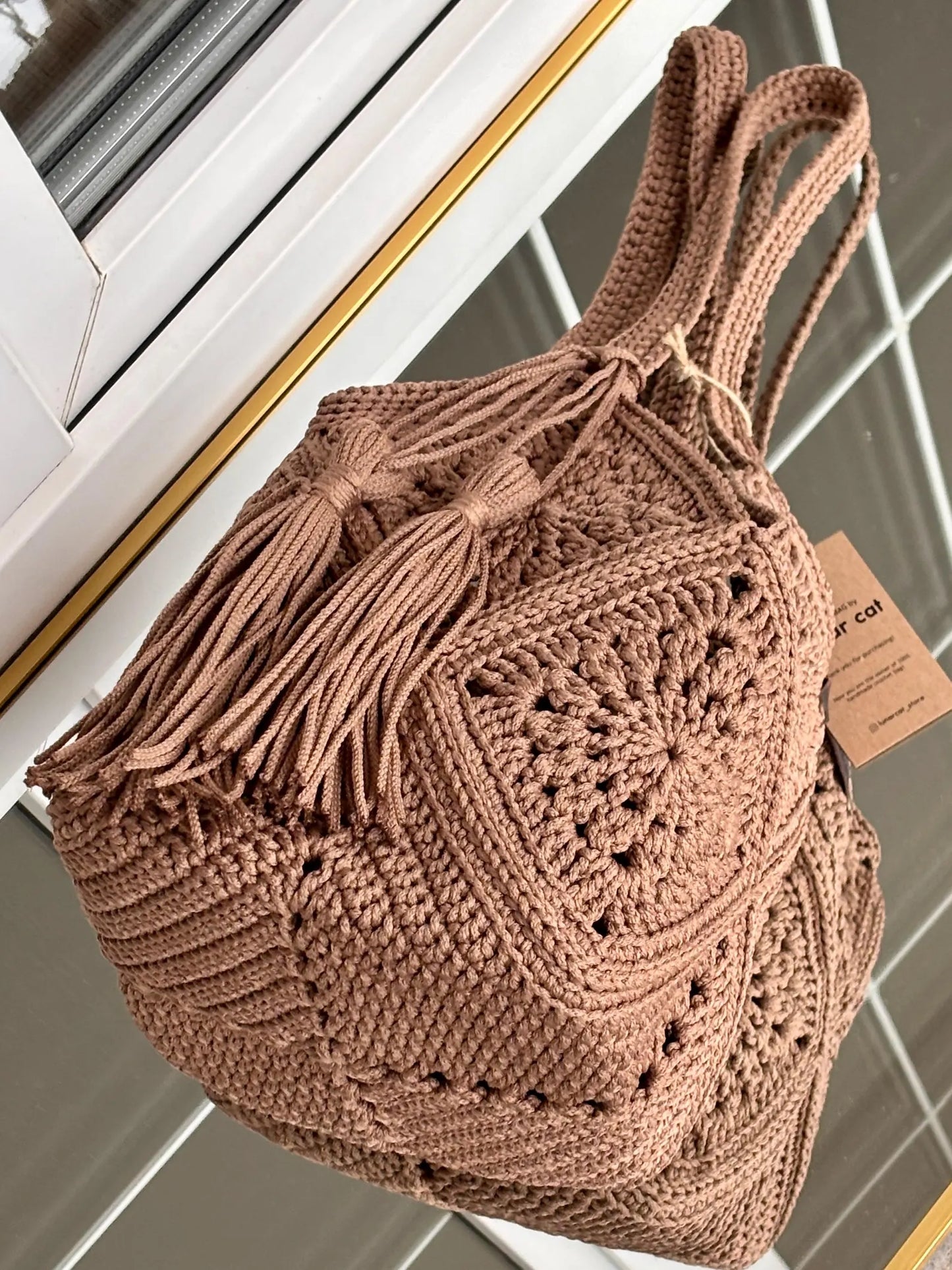 Market Bag PDF-Häkelanleitung – Stilvolle Tasche selbst häkeln