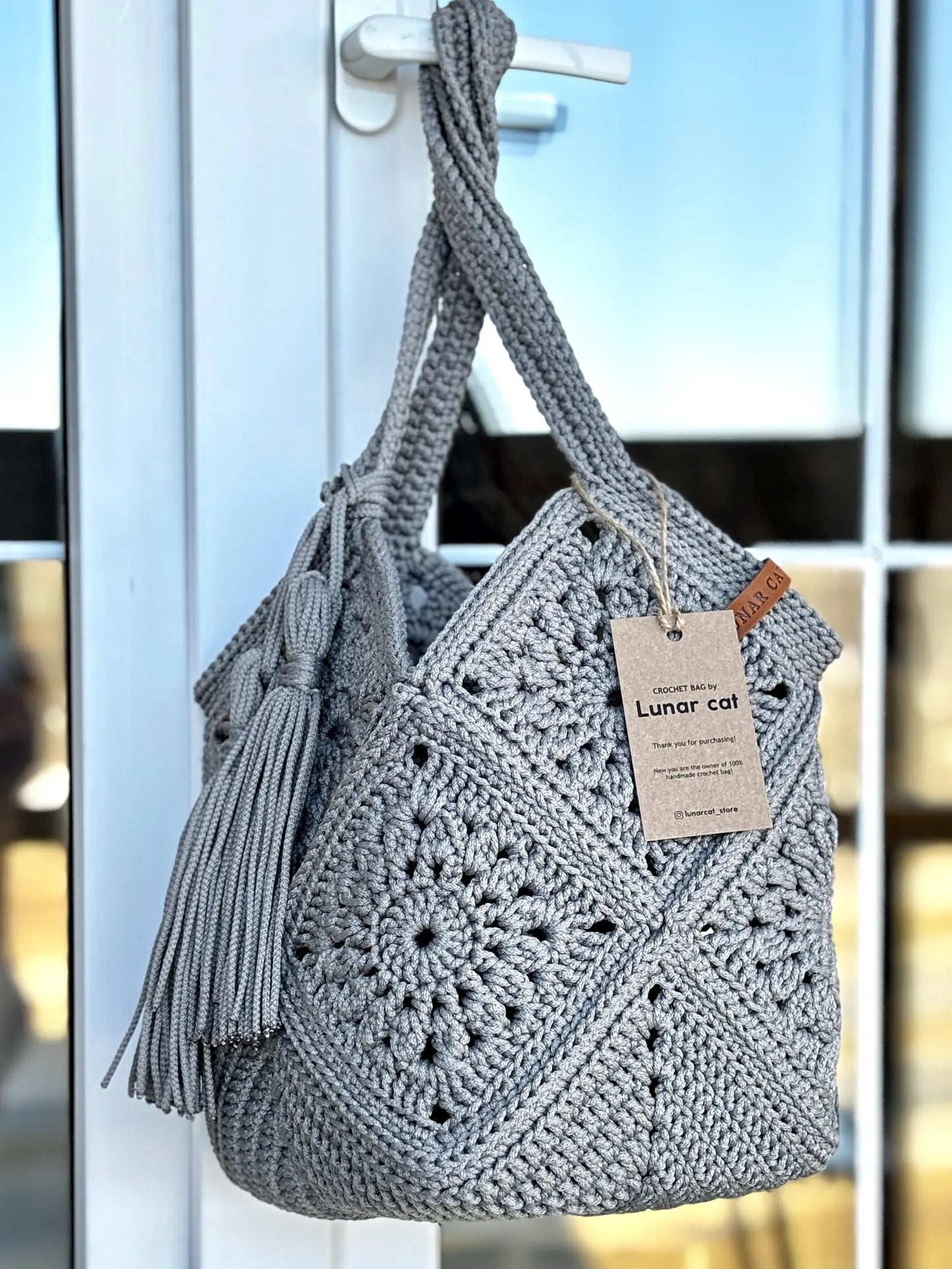 Market Bag PDF-Häkelanleitung – Stilvolle Tasche selbst häkeln