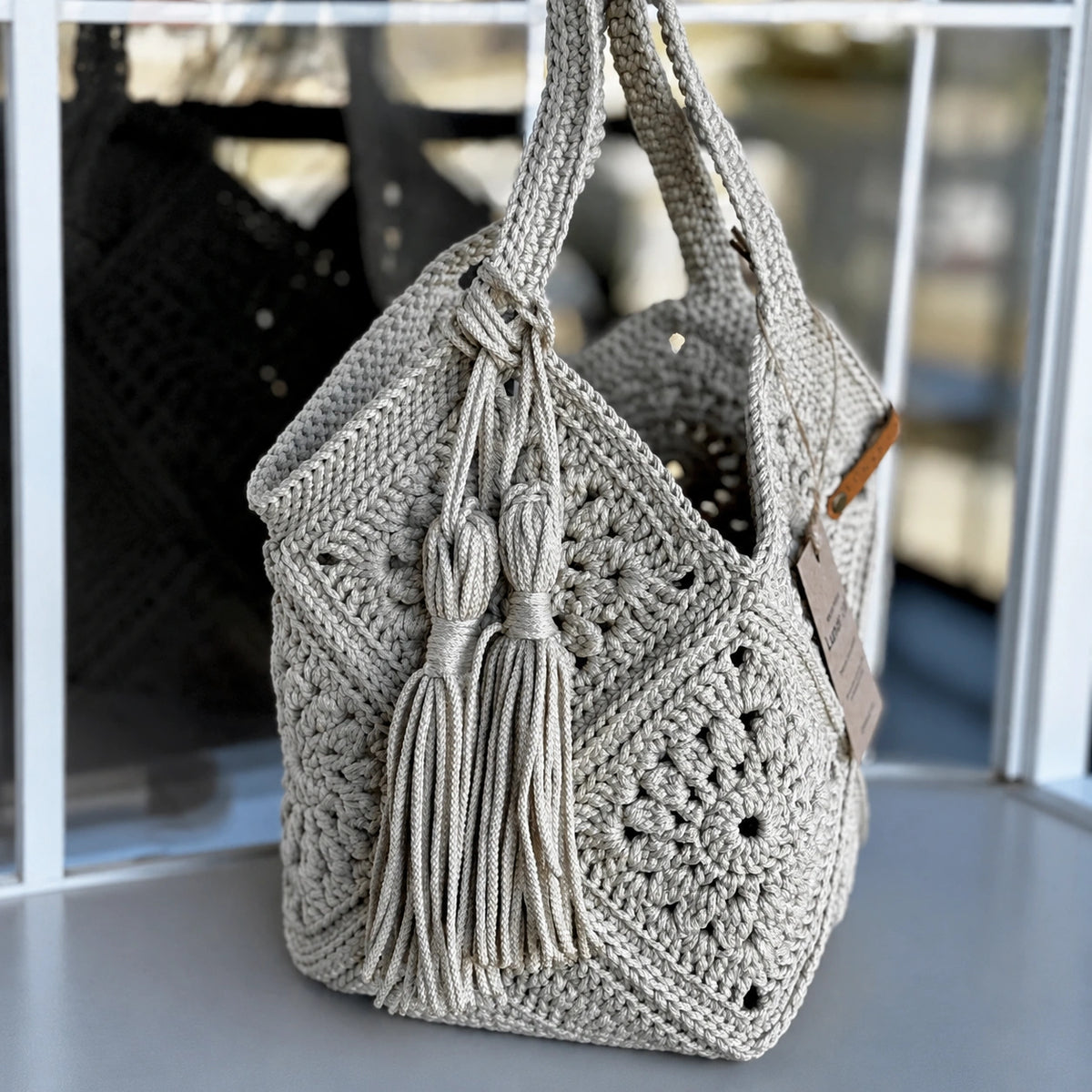 Market Bag PDF-Häkelanleitung – Stilvolle Tasche selbst häkeln