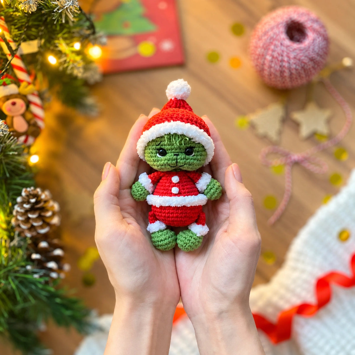Weihnachtliche Häkel-Figuren – 5-in-1 PDF-Häkelanleitung