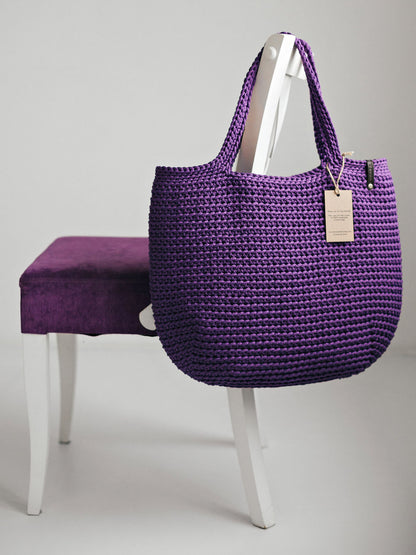 XXL Tote Bag Häkelanleitung – Sofort-Download PDF für Anfänger