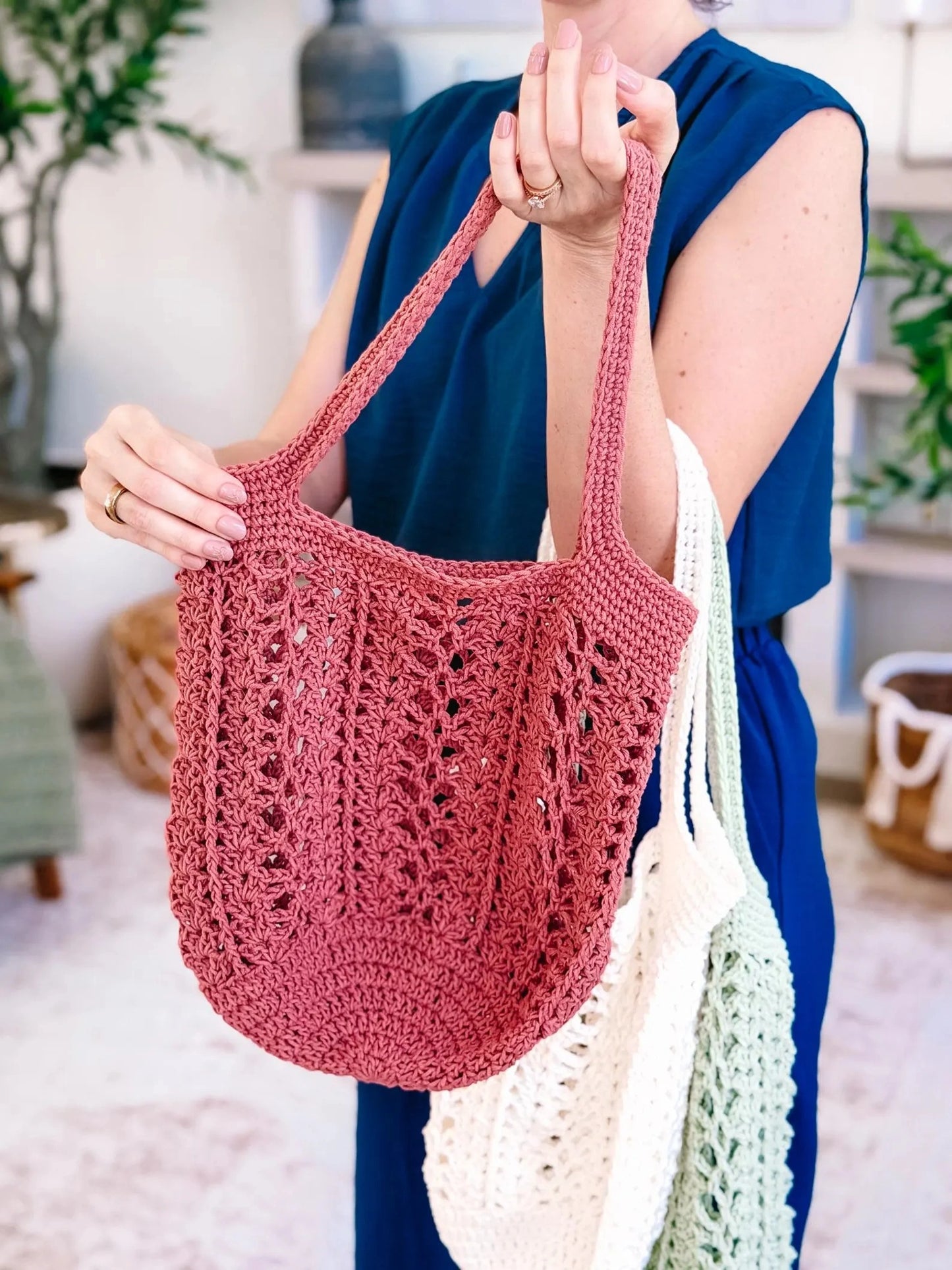 Willow Mesh Bag Häkelanleitung + Video