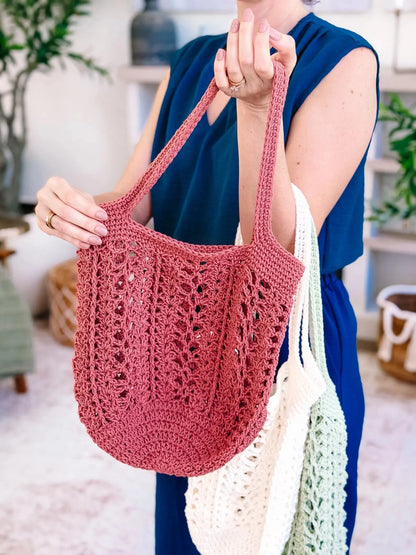 Willow Mesh Bag Häkelanleitung + Video