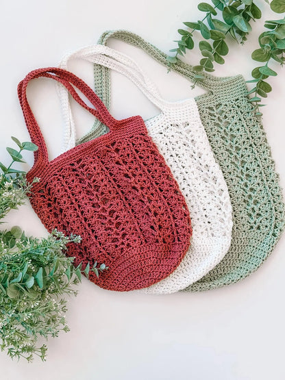 Willow Mesh Bag Häkelanleitung + Video