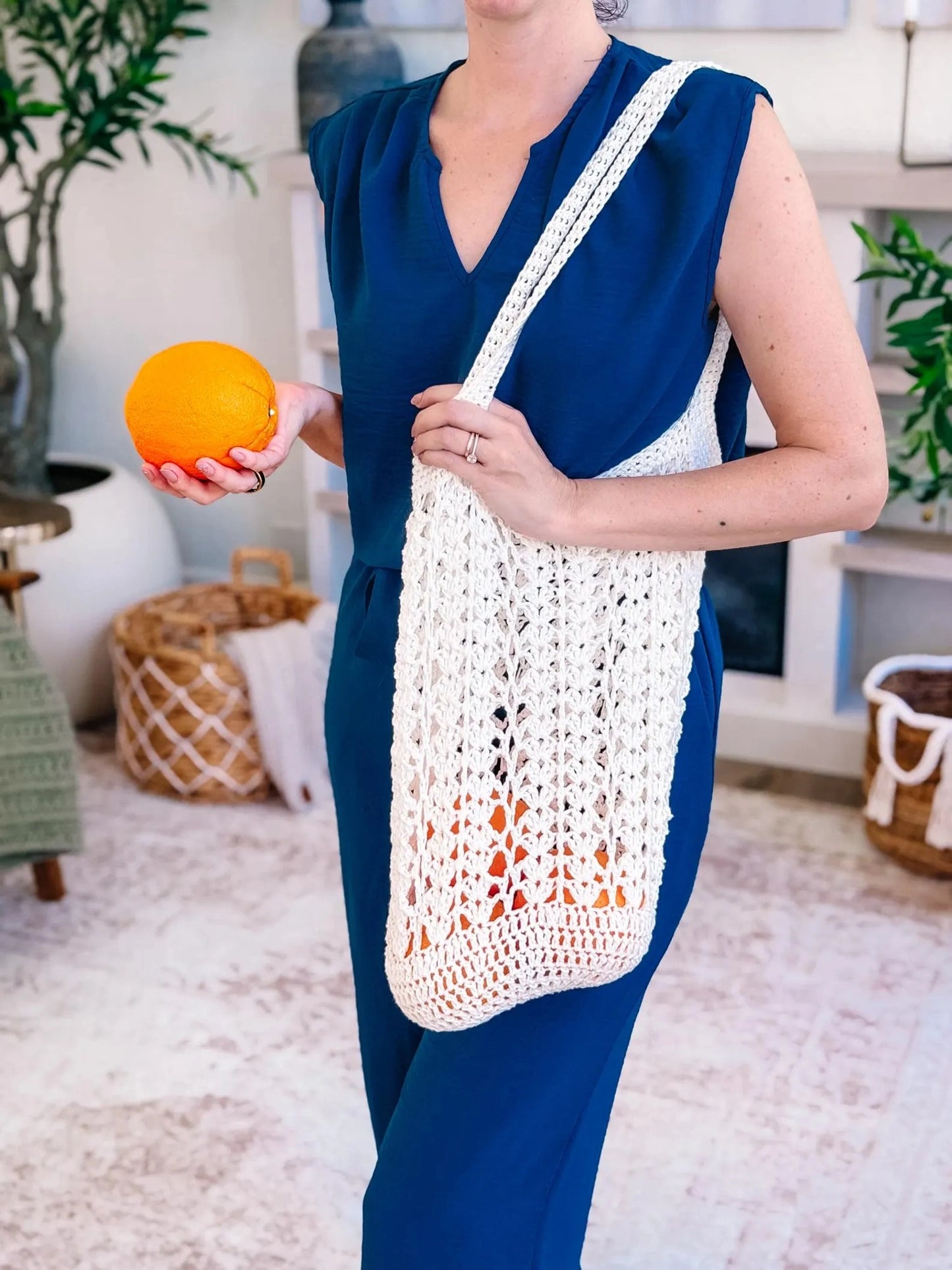 Willow Mesh Bag Häkelanleitung + Video