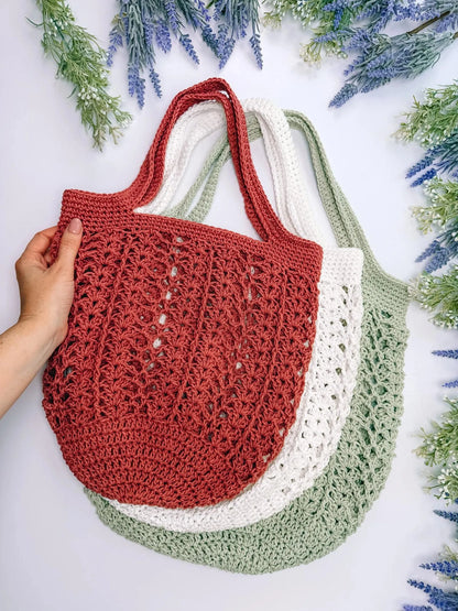Willow Mesh Bag Häkelanleitung + Video