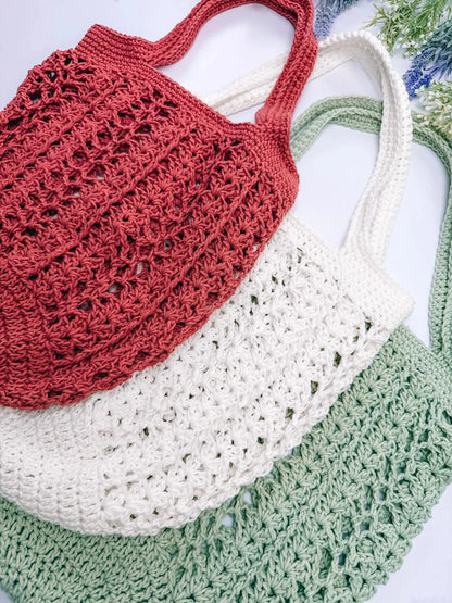 Willow Mesh Bag Häkelanleitung + Video