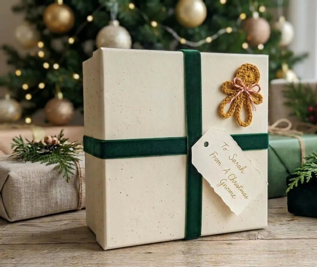 Weihnachts-Lebkuchenmann – PDF-Häkelanleitung auf Deutsch & Englisch