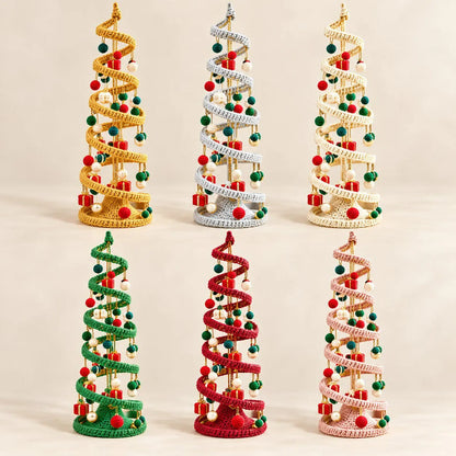 Spiral-Weihnachtsbaum – Häkelanleitung PDF