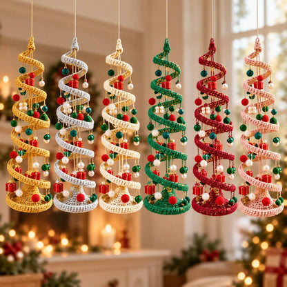Spiral-Weihnachtsbaum – Häkelanleitung PDF