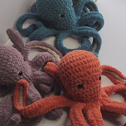 Süßer Oktopus Häkelanleitung PDF