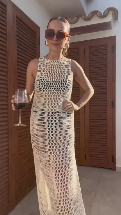 Kiki Kleid Häkelanleitung PDF – Luftiges Sommer- & Strandkleid zum Selberhäkeln